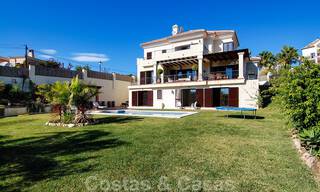 Exclusieve koopvilla in een moderne Andalusische stijl in Marbella met zeezicht 30585 