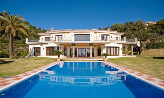 Exclusieve riante villa met panoramisch zeezicht te koop in La Zagaleta, Marbella Benahavis 30425 
