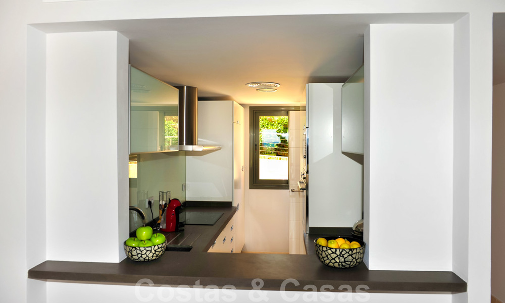 Moderne luxe eerstelijnsgolf appartementen met schitterend golf- en zeezicht te koop in Marbella - Benahavis 23887