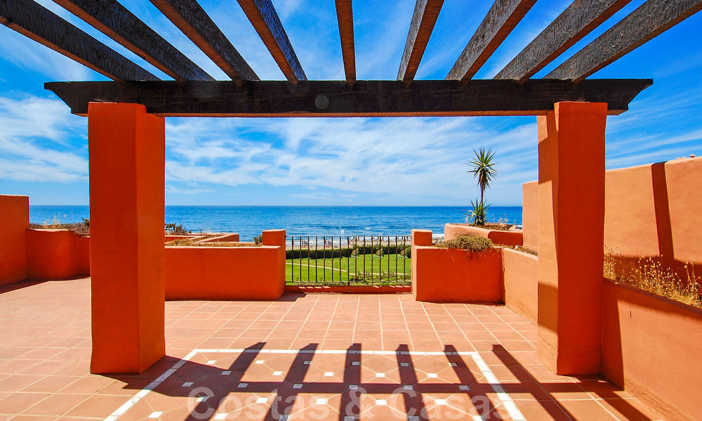 Eerstelijnstrand luxe appartementen en penthouses te koop in Marbella 33853