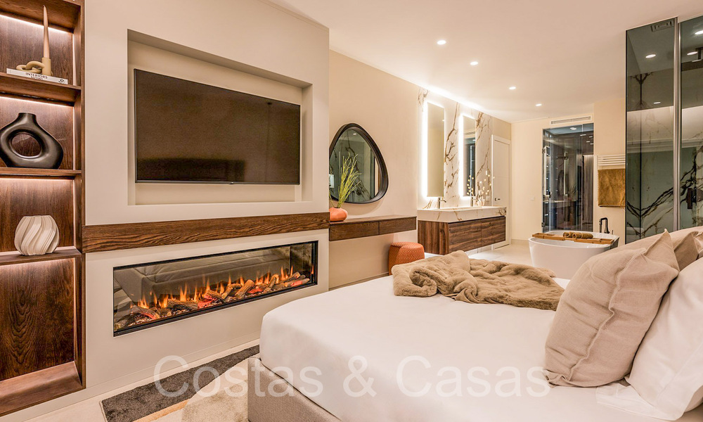 Exclusieve eerstelijnsstrand appartementen te koop, New Golden Mile, tussen Marbella en Estepona stad 795435