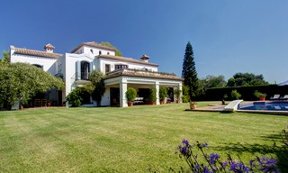 Luxe villa te koop op de Golden Mile in Marbella op wandelafstand van de strandboulevard en Puente Romano 5584 
