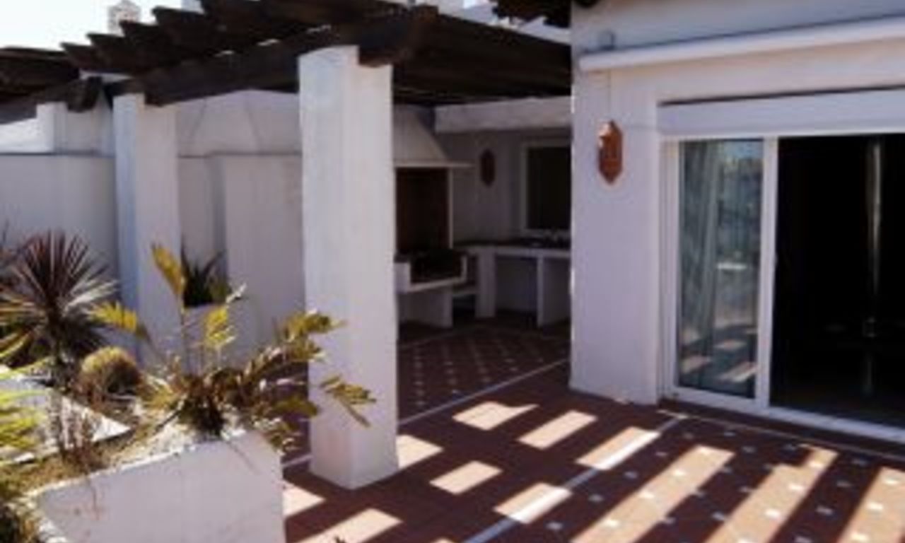Beachfront appartement en Penthouse te koop, Puerto Banus Marbella 5